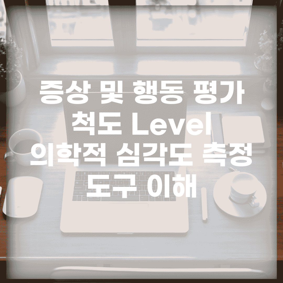 증상 및 행동 평가 척도 Level | 의학적 심각도 측정 도구 이해