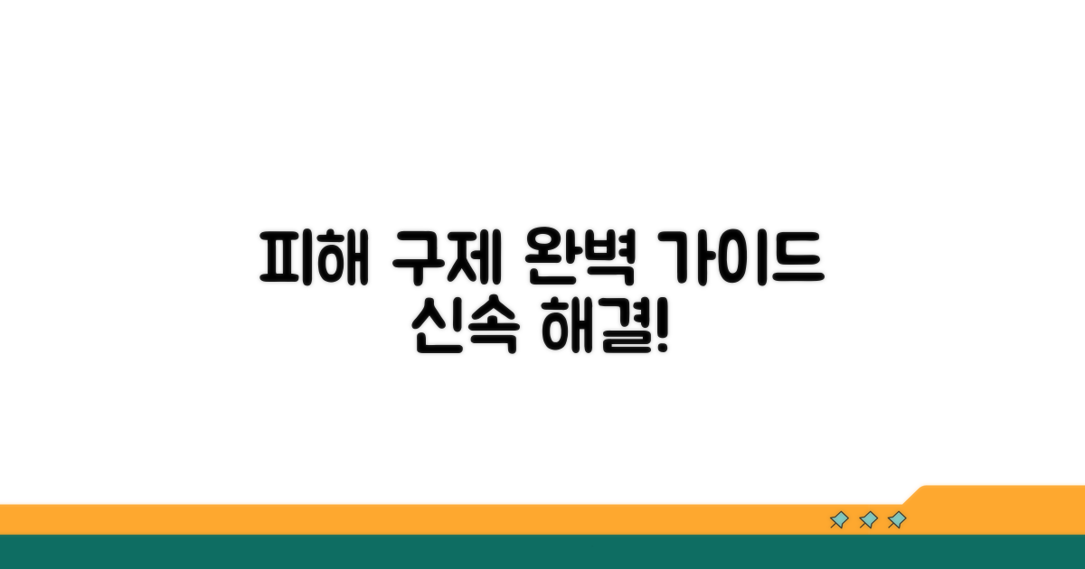 피해 구제 절차 상세 안내