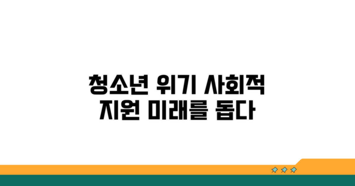위기 청소년 사회적 지원 방안