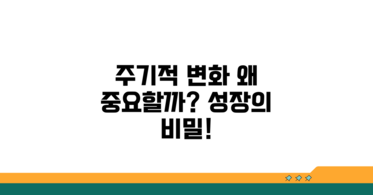주기적 변경, 왜 중요할까요?