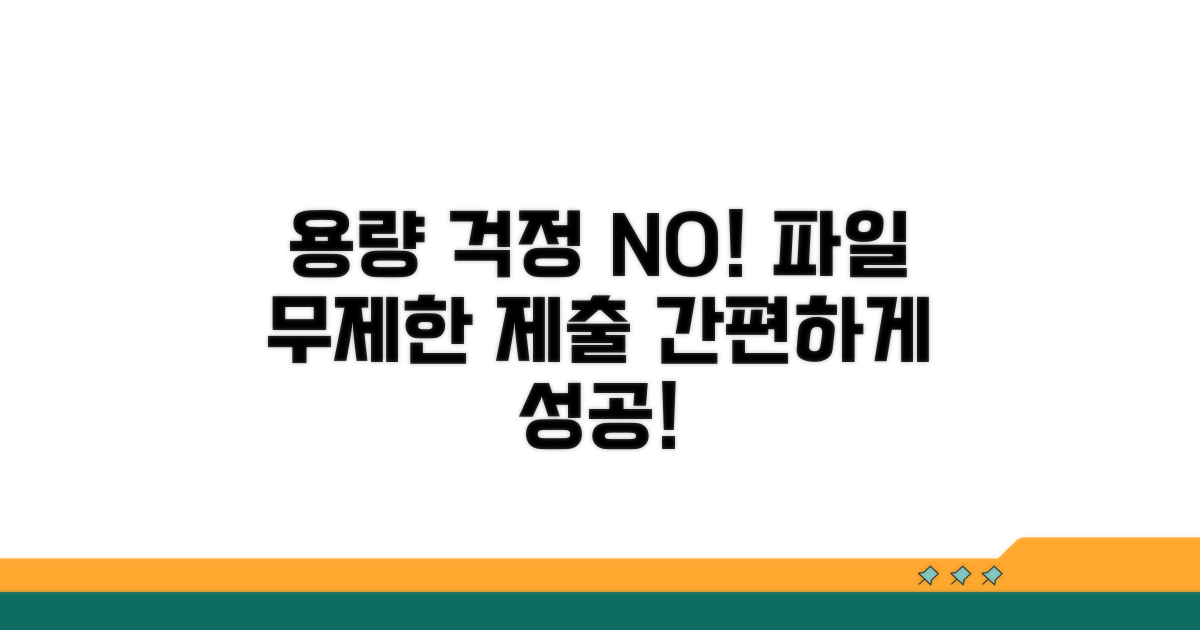 용량 걱정 없이 파일 제출하기