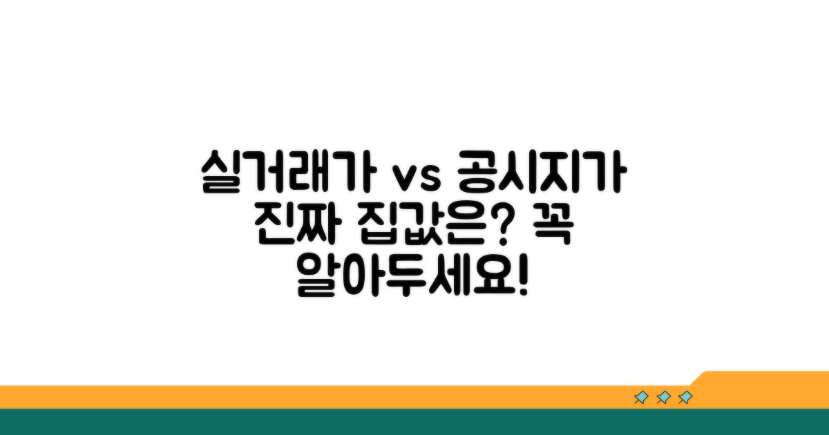 실거래가와 공시지가, 무엇이 다를까?