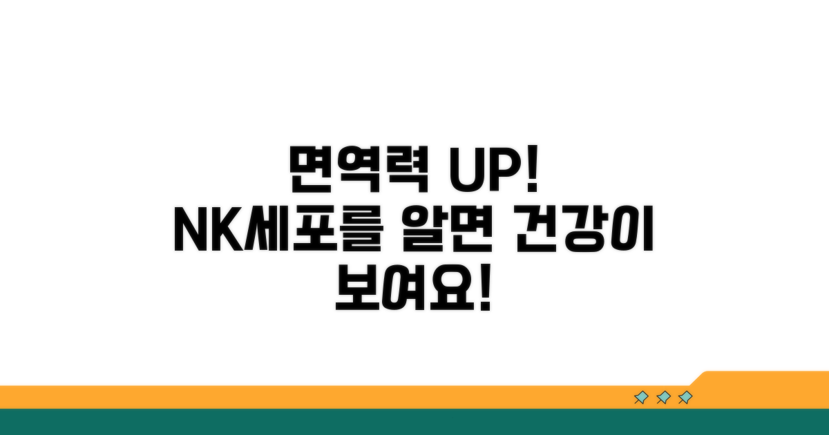 면역력과 NK세포 수치 관계