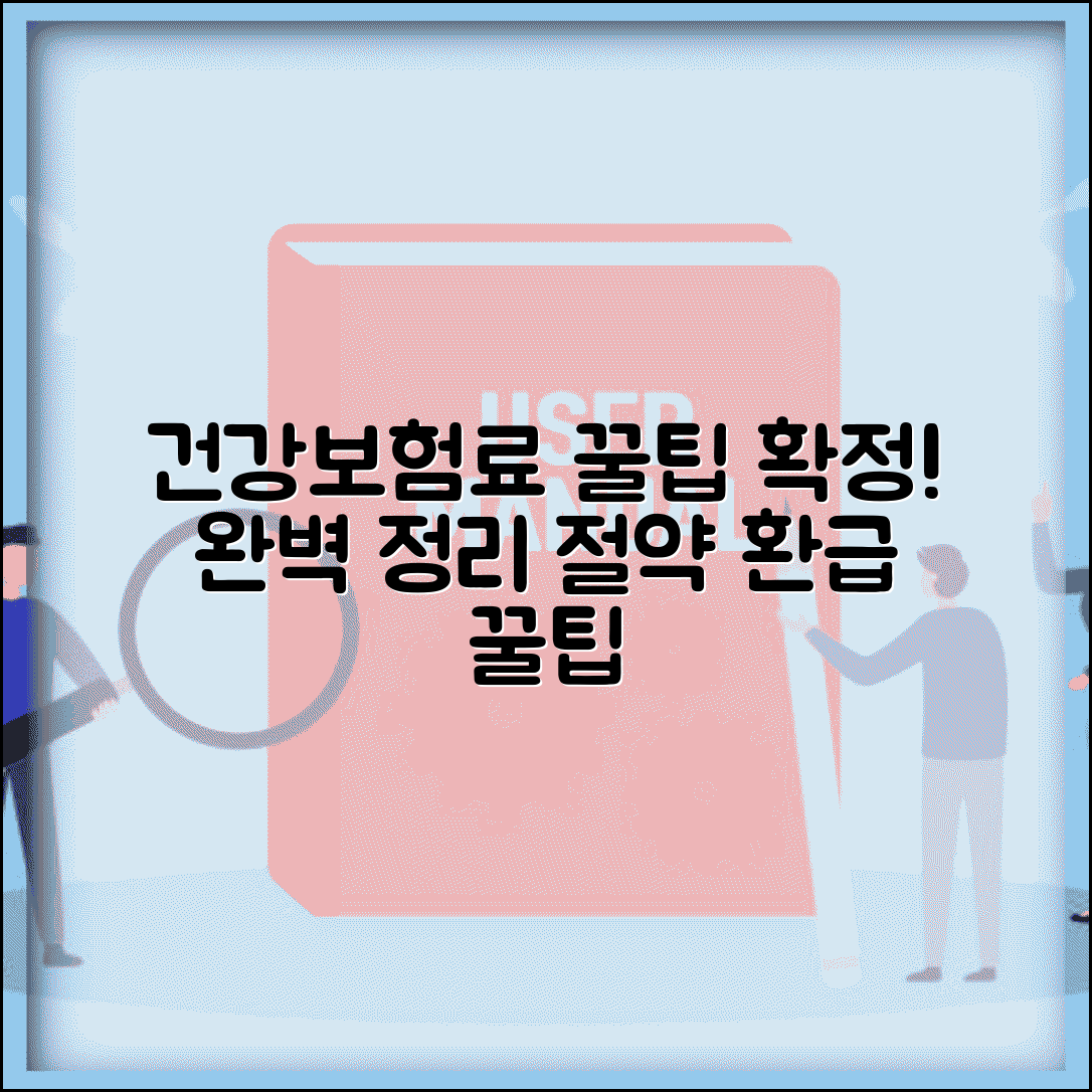 건강보험료 완벽가이드 | 산정기준 | 계산방법 | 납부방법 | 환급 조회 | 감면 혜택 | 절약 팁