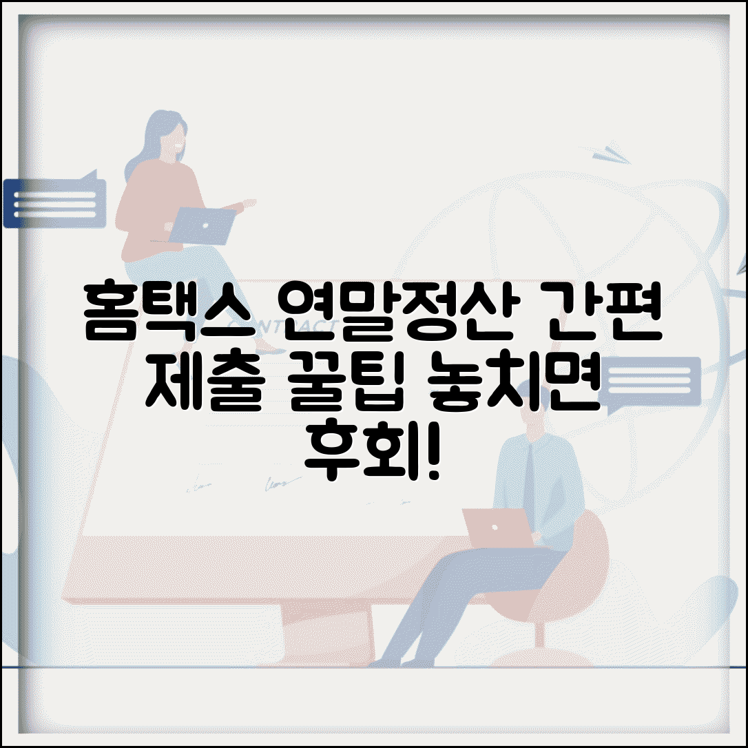 홈택스 연말정산 간소화 서비스 자료 제출 방법 | 홈택스 연말정산 서류 준비, 제출일정, 꿀팁
