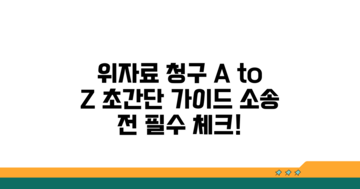 위자료 청구, 복잡한 절차 완벽 가이드