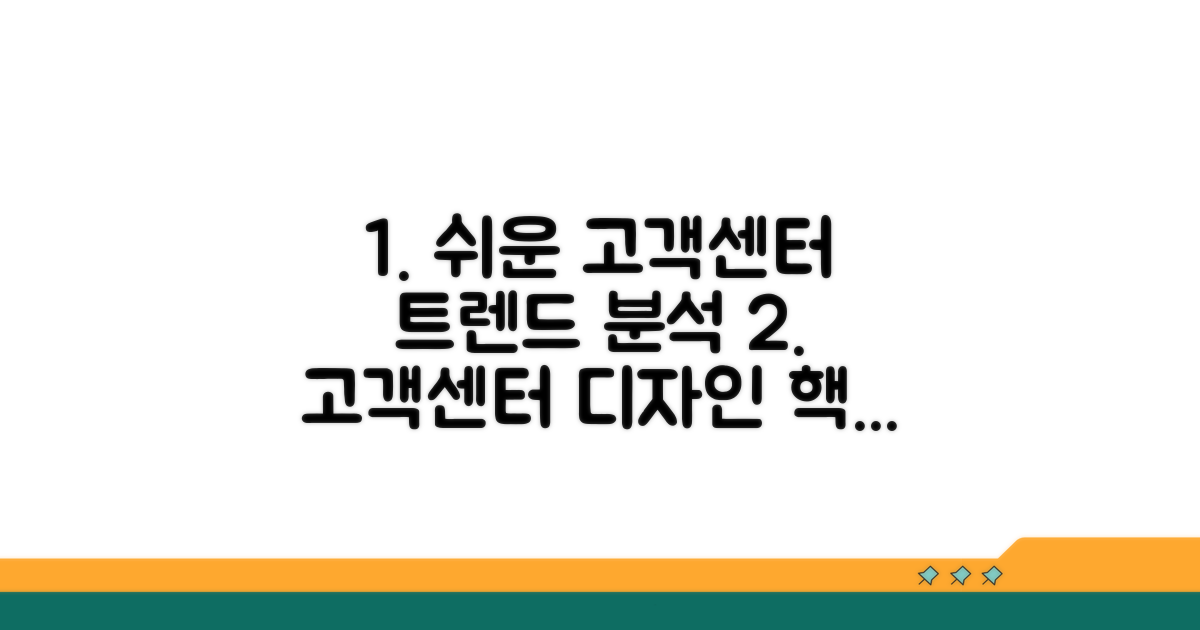 쉬운 고객센터 디자인 트렌드