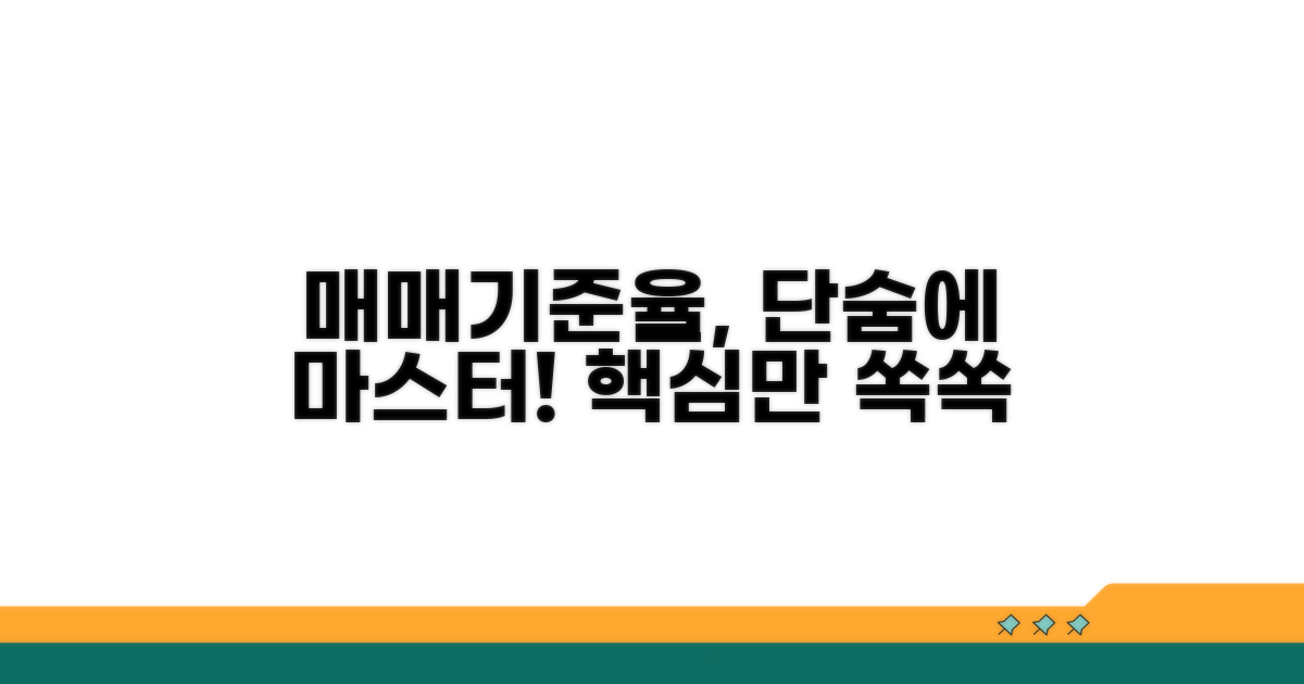 매매기준율, 이것만 알면 쉬워요